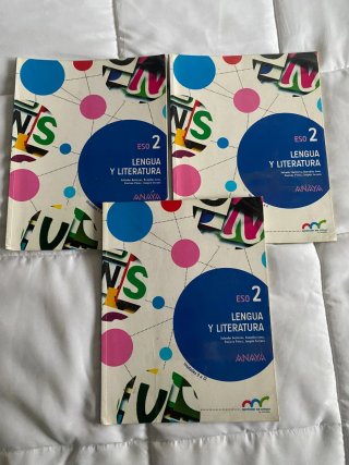 Lengua y literatura, ESO 2: unidades 1 a 4; Vol...
