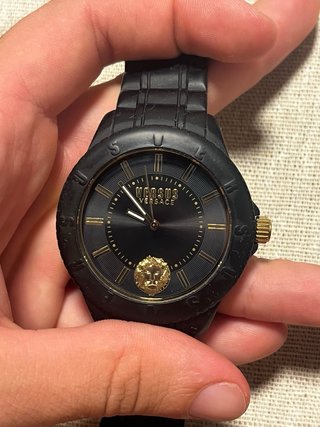 Reloj Versus Versace Negro y Oro