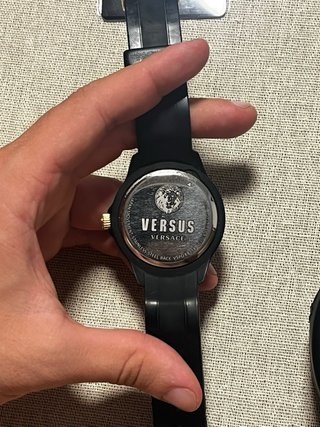 Reloj Versus Versace Negro y Oro