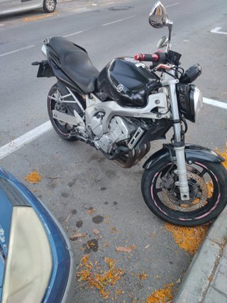 Yamaha Fazer 600 Naked Negra