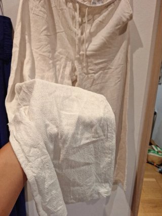 Pantalones beige  verano talla xl