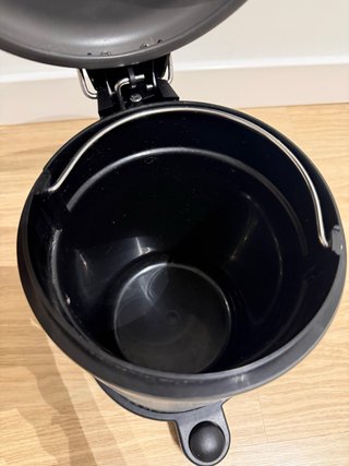 Papelera Baño IKEA Pedal Gris Oscuro