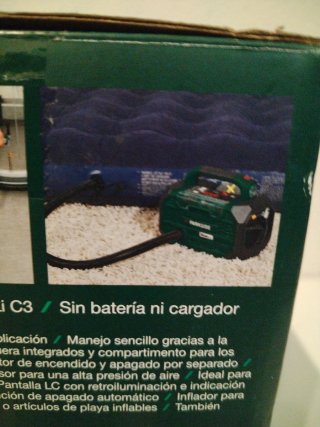 Parkside Compresor e Inflador Recargable 20V
