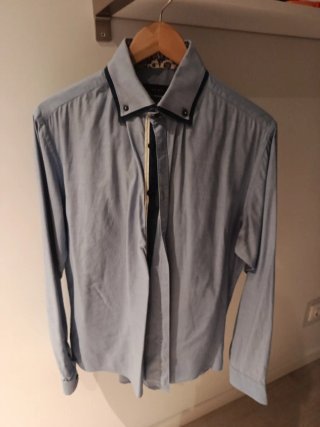 Camisa Zara Hombre Talla L Azul