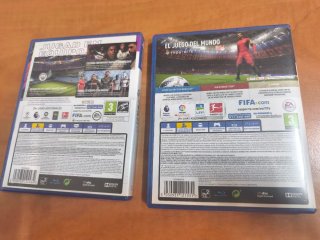 FIFA 18 y FIFA 21 PS4