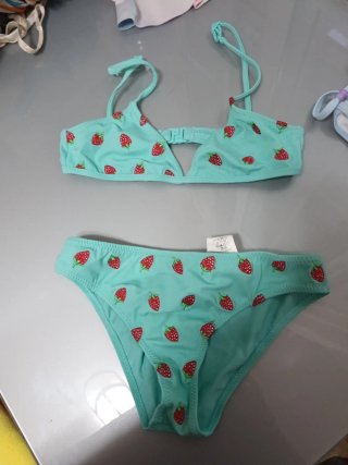 Bañador sirena volantes talla 6, 8