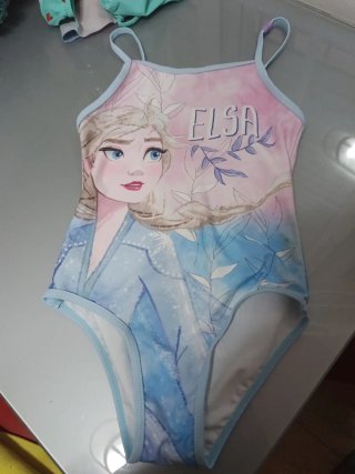 Bañador sirena volantes talla 6, 8