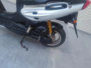 Suzuki Katana Plata Scooter GRIPADA