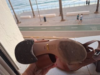Sandalias Ralph Lauren Marrones Talla 38