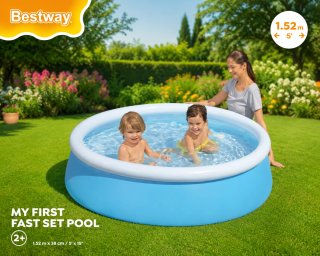 Piscina Bestway 152x41 cm Azul/Blanca