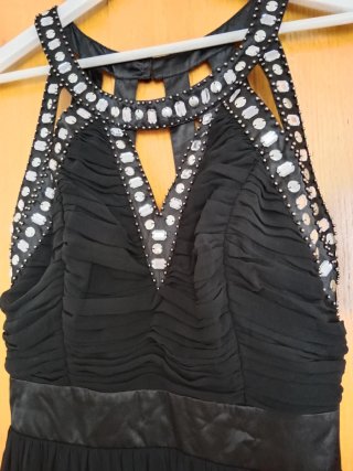 Vestido fiesta pedrería Lipsy