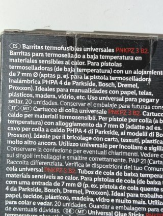 60 Barras de Pegamento PARKSIDE