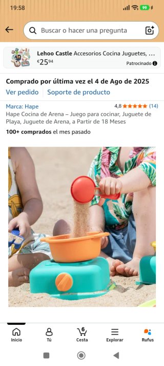 Juego Cocina Hape Playa Niños