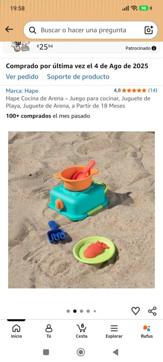 Juego Cocina Hape Playa Niños
