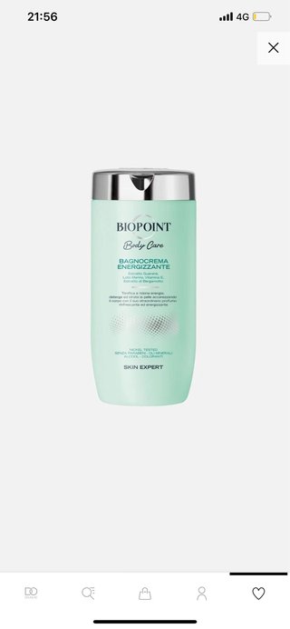 Biopoint Bagnocrema Energizzante Corpo