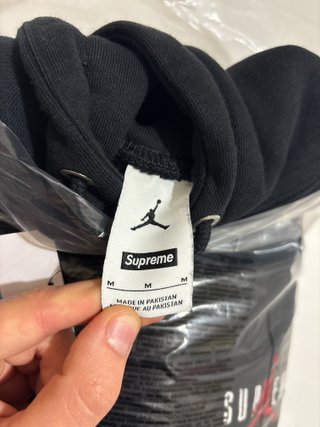 Supreme x Air Jordan Hoodie M