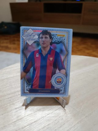Panini Hall of Heroes Stoichkov FC Barcelona
