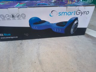 Patin electrico azul