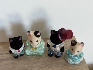 Familia Sylvanian Gatos