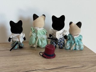 Familia Sylvanian Gatos