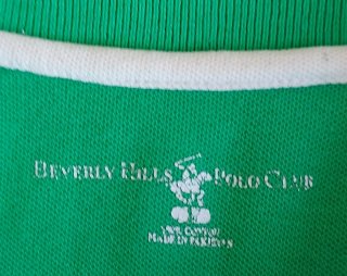 Polo Beverly Hills Polo Club Verde Talla L