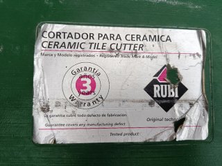 CORTADOR CERÁMICA RUBI TS-60