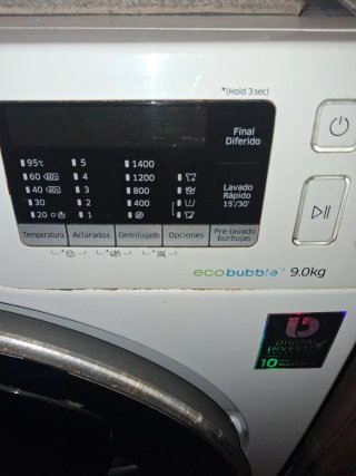 Lavadora Samsung 9 kg Digital Inverter