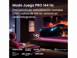 TV Hisense QLED 75E7Q PRO 4K 144Hz