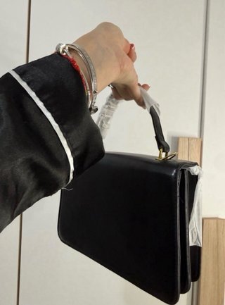 Borsa Pinko Nera con Fibbia Oro