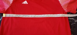 Completo Sportivo Adidas & Crivit Rosso Taglia S
