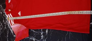 Completo Sportivo Adidas & Crivit Rosso Taglia S