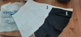 2 Faldas Joma Tenis Mujer Negra Talla XS