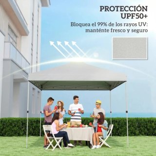 Repuesto Toldo Pérgola 3x3 Tela Blanca