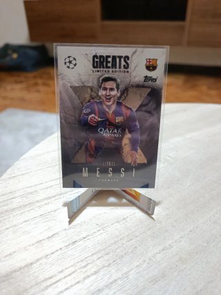 Lionel Messi Greats Edición Limitada Topps
