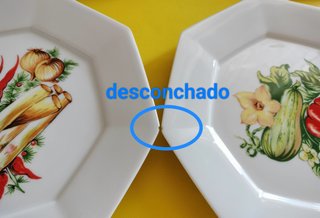 Vajilla Limoges Les Hors-d'oeuvre 7 piezas