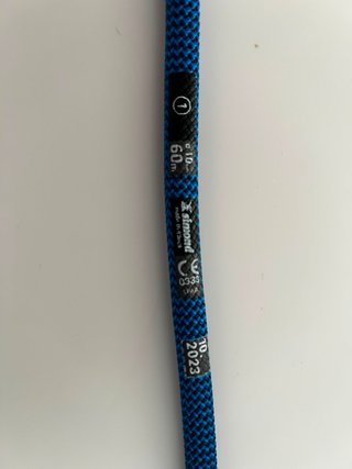 Simond Klimb 10mm 60m azul — como nueva (10/2023,