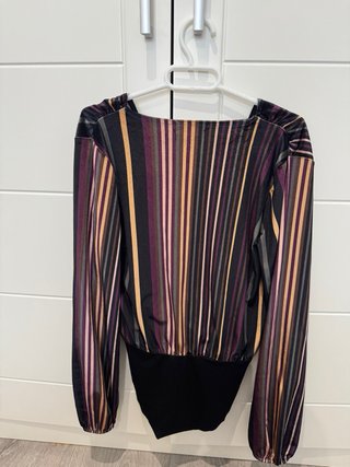 Body Pull&Bear rayas multicolor XS