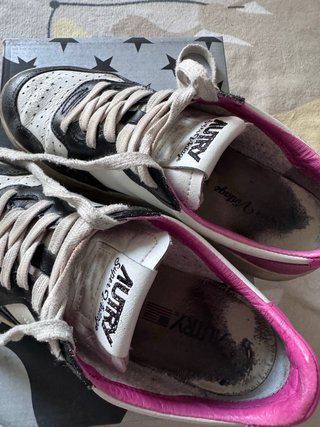 Autry Sneakers Donna Medalist Rosa Bianco
