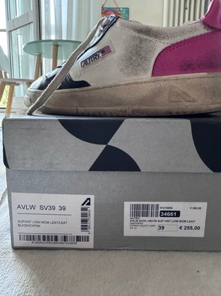 Autry Sneakers Donna Medalist Rosa Bianco