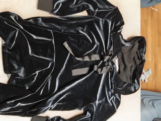 Sudadera Zara Terciopelo Brillante Mujer