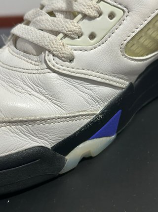 Jordan 5 Dark Concord Morado Blanco