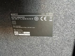 Home cinema Sony negro