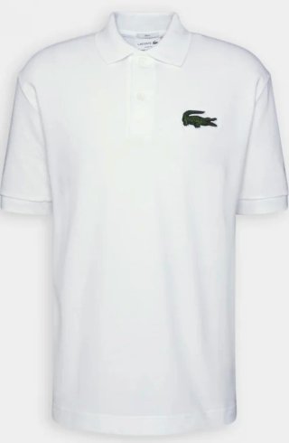 Polo Lacoste Blanco Talla M