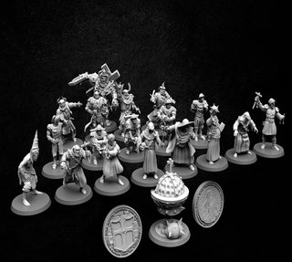 Equipo Blood Bowl Resina 3D