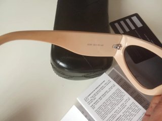 Gafas Chanel Negras y Beige