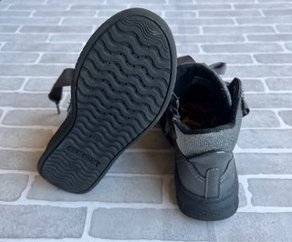 Geox Bambina Taglia 29 Grigio Metallizzato