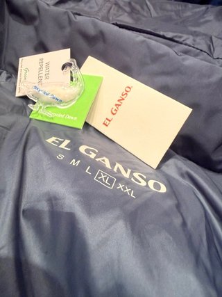 Parka El Ganso Talla XL Azul Nueva