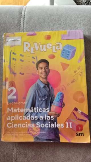 Libro matemáticas sociales 2 Bach