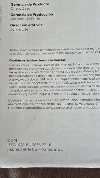Libro matemáticas sociales 2 Bach
