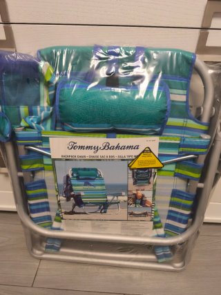 Silla Playa Tommy Bahama Azul/Verde